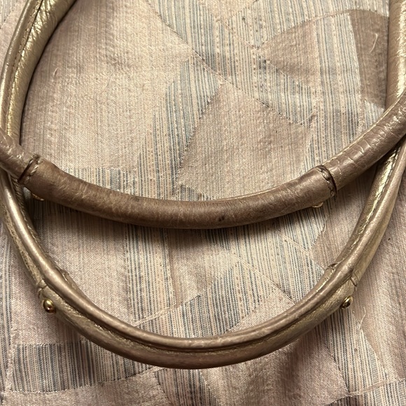 Limited Edition Gold Coach Satchel - Picture 8 of 11